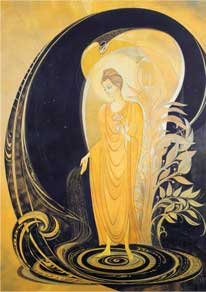 N. Volkova. Buddha and the Heavenly Ganges. 1997
