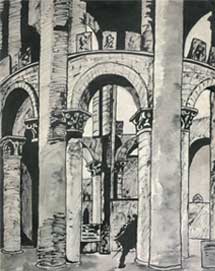 Y. Roerich. In the castle. 1917 &ndash; 1918